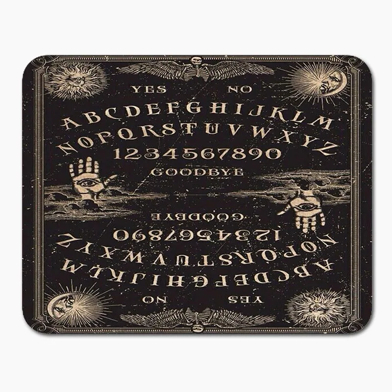 MaiYaCa Высокое качество уникальный дизайн Ouija доска мягкий комфорт Mousemat для оптал компьютер ноутбук меня - Цвет: 250mmx290mm