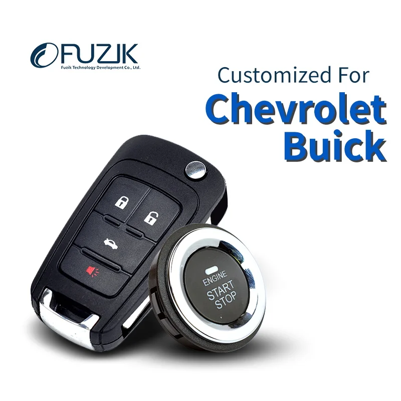 Fuzik Smart Keyless Go пусковая кнопка пусковой кнопки для Buick Excelle Encore Chevrolet Chevy Cruze Aveo Trax