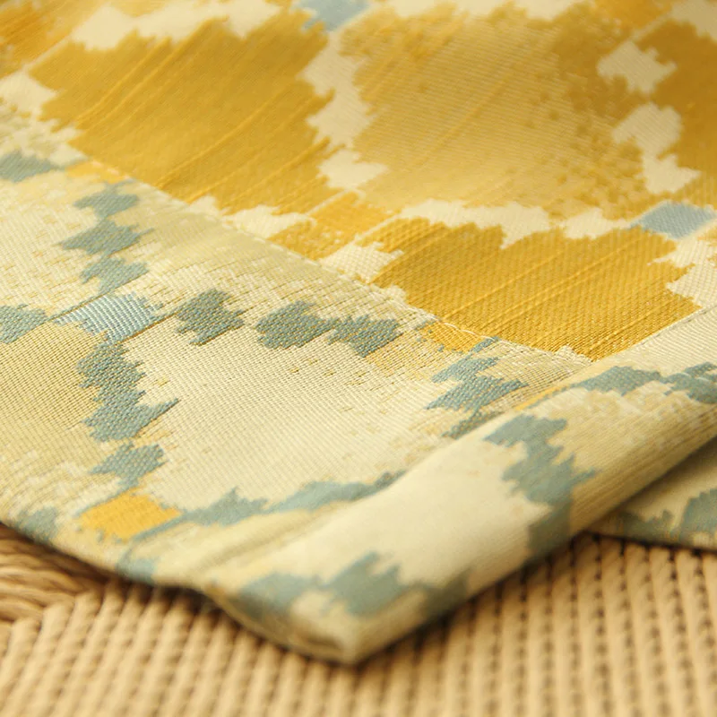 Современные жаккардовые занавески на заказ затемняющие шторы в скандинавском