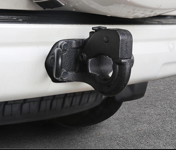 1 шт. для TOYOTA PRADO 4000/2700 Ближний Восток издание трейлер крюк яркое серебряное
