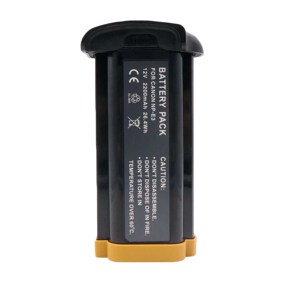2 шт. аккумулятор WHCYonline для камеры Canon 1D Mark II N 1Ds 2200 мА · ч NP E3 NPE3 | Электроника