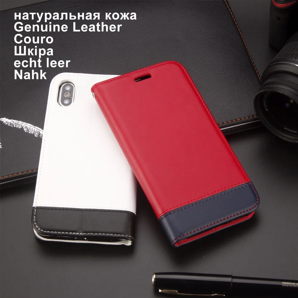 Чехол-кошелек из натуральной кожи для IPhone XR 5se 6 7 8 Plus X XS MAX чехлы воловьей |