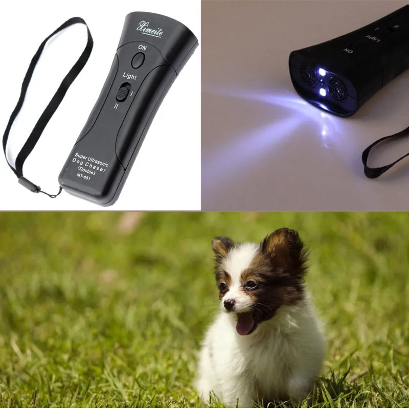 Высокое качество Новые ультразвуковой отпугиватель собак остановить