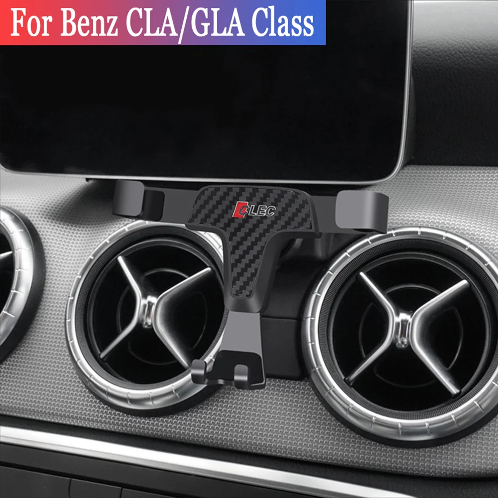 Автомобильный держатель для телефона Mercedes-Benz CLA GLA Class X156 C117 GLA200 GLA250 CLA180 CLA220 с вентиляционным отверстием, беспроводной зарядный gps кронштейн