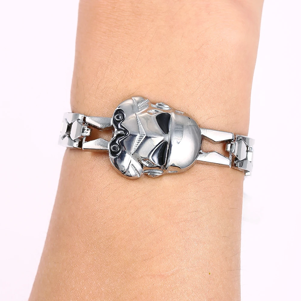 Аксессуары Звездные войны сплав шарм браслет штурмовик маска украшение для