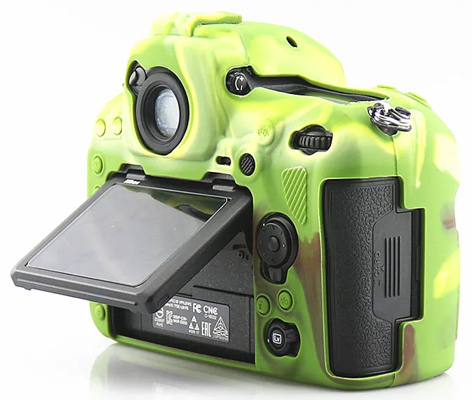 D850 Camouflage Камера силиконовый чехол Защитный чехол для Nikon Z7 Z6 D3400 D3500 D5300 D5500 D5600 D7100 D7200 D7500 D810 D810A D750 D850 DSLR - Цвет: D850 Camouflage