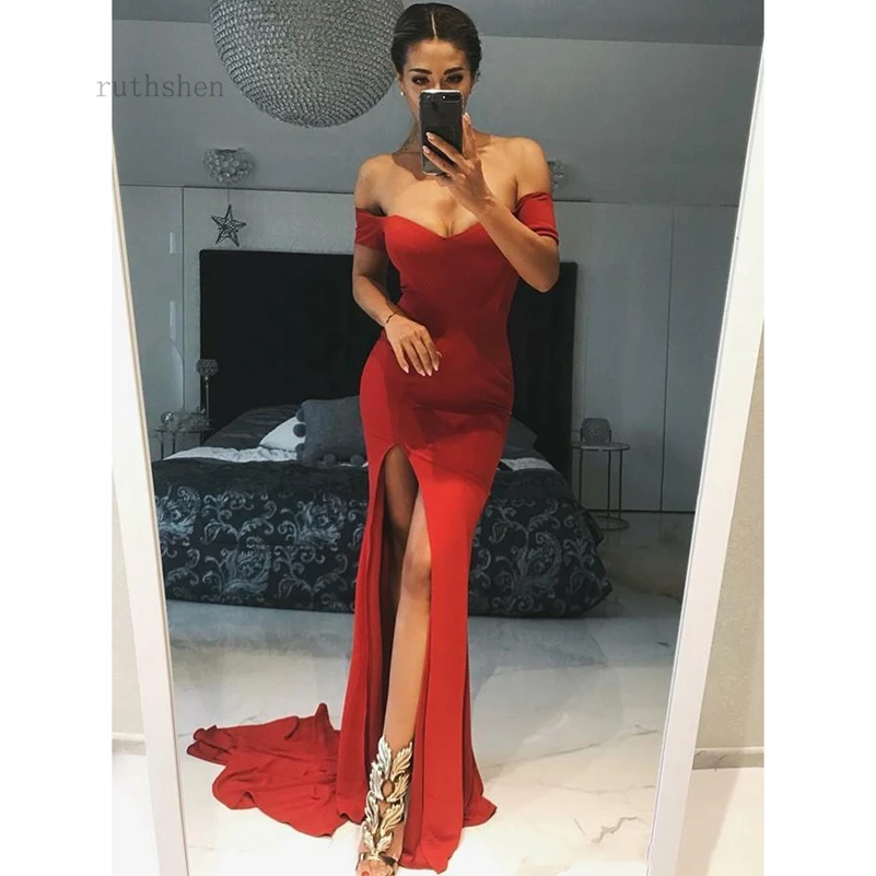 Платье для выпускного вечера vestido de gala Сексуальное Милое голубое платье с