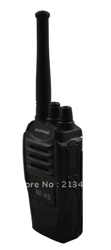 Новое поступление хорошего качества Baofeng BF K5 UHF: 400 470 МГц 16 каналов 5 Вт Портативное