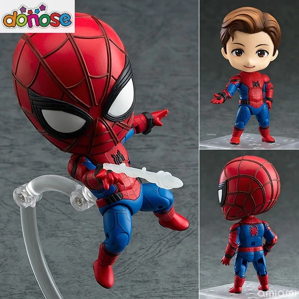 Nendoroid Мстители Бесконечная война Тор Капитан Америка Железный человек Черная пантера чудо женщина Человек-паук фигурка