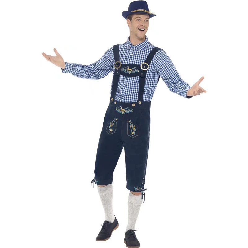 Man Роскошная Bavaria Okotberfest Lederhosen мужские и женские вечерние пивные праздничные костюмы для девушек - Цвет: Man
