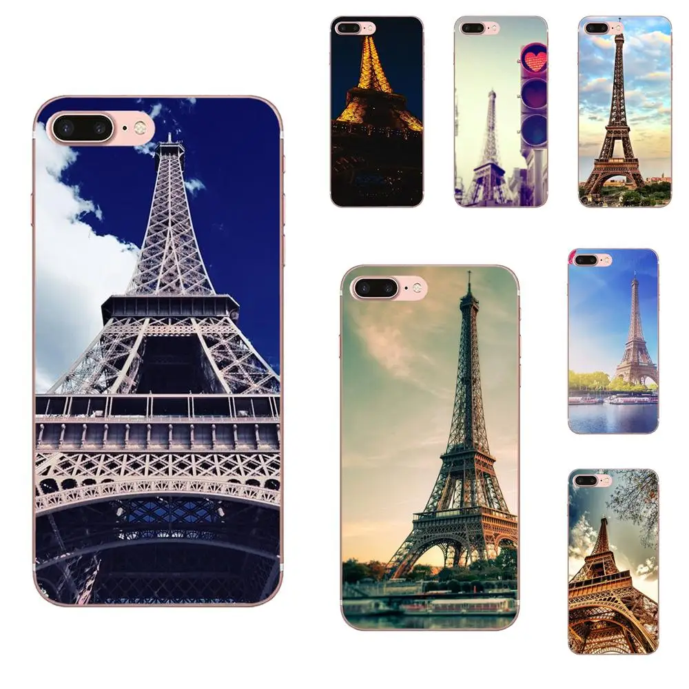 Мягкий ТПУ чехол для Huawei P7 P8 P9 P10 P20 P30 Lite Mini Plus Pro 2017 2018 2019 Любовь Париж Эйфелева