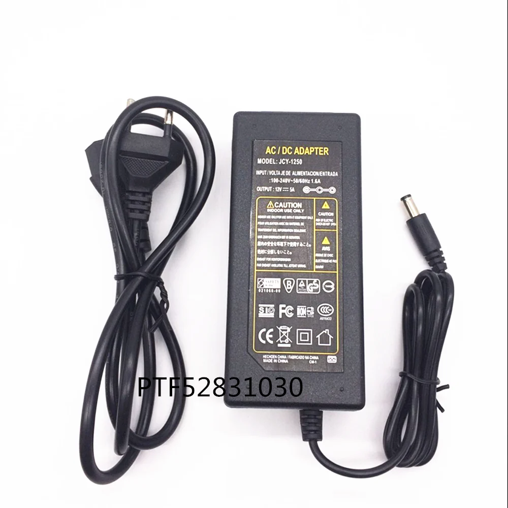 Адаптер питания для светодиодной ленты Imax 5050 2835 12 В 5 А 60 Вт|adapter transformer|60w led power