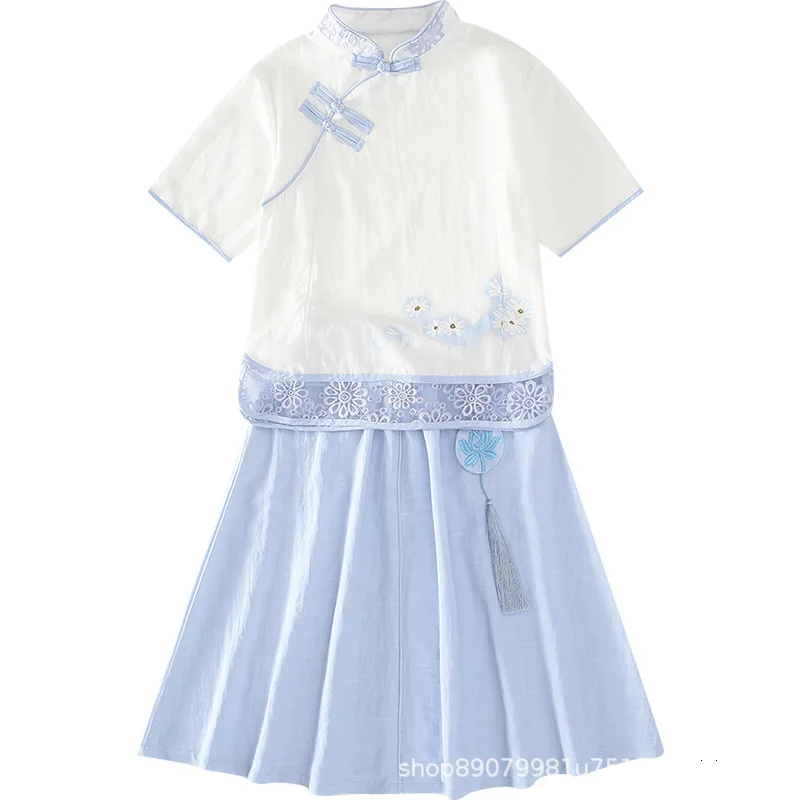 Платья для мамы и дочки красивая одежда ханьфу свадьбы всей семьи платья