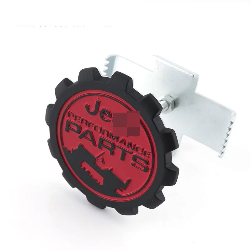 B-black red Накладка на переднюю решетку автомобиля, Спортивная накладка, наклейка для Jeep Renegade Compass Wrangler JK 4x4 Grand Cherokee Chevrolet Ford Focus 2 3 - Название цвета: B-black red
