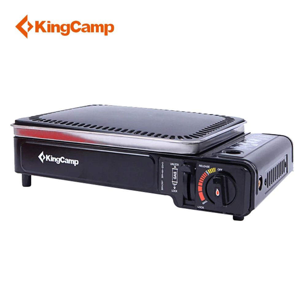 KingCamp открытый сталь газовая плита портативный Ветрозащитный Пикник
