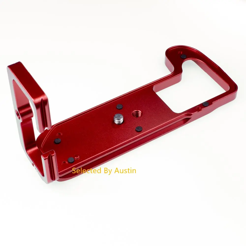 

Красный алюминиевый быстроразъемный L-образный кронштейн с ручкой для Fuji X H1 XH1 Fujifilm X H1 ARCA