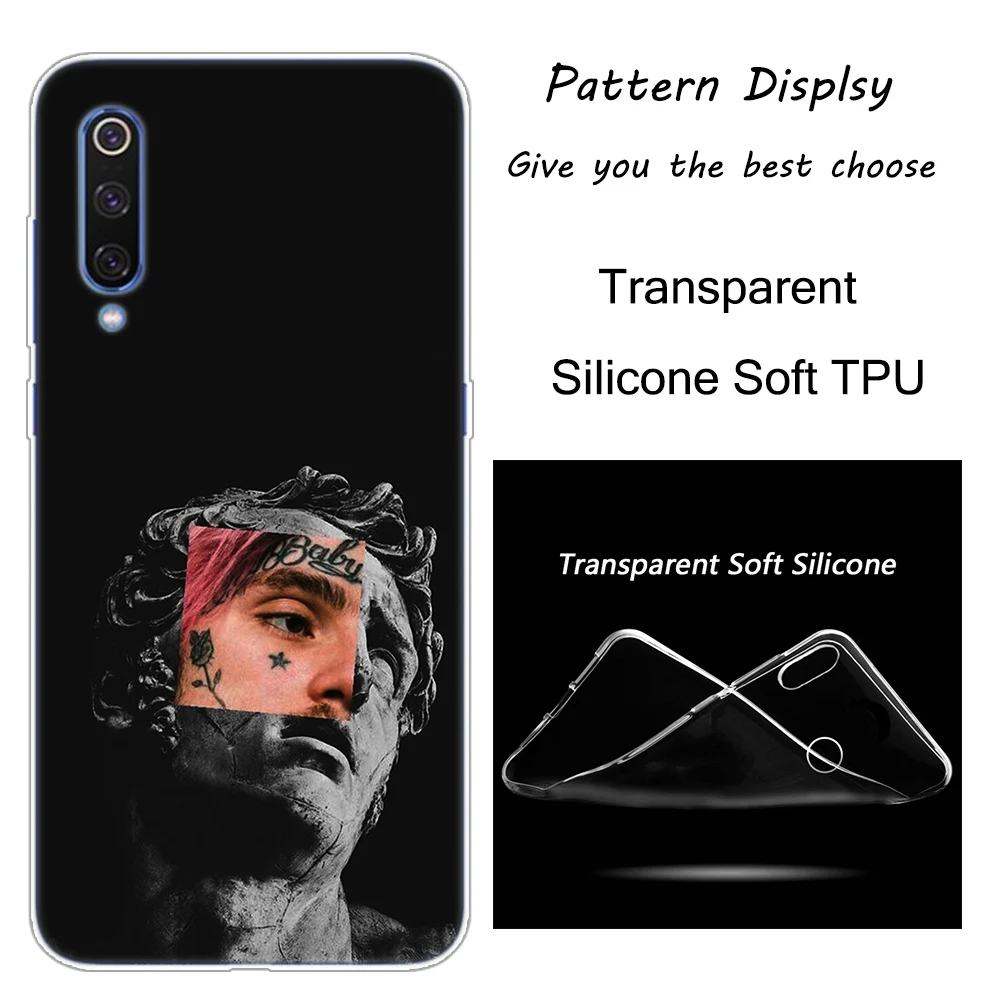 Lil открытым Rap хип силиконовый чехол для Xiaomi Pocophone F1 9T 9 9SE 8 A2 Lite A1 A2 Mix3 Redmi K20 7A Note 4 4X5 6 7 Pro S2 крышка