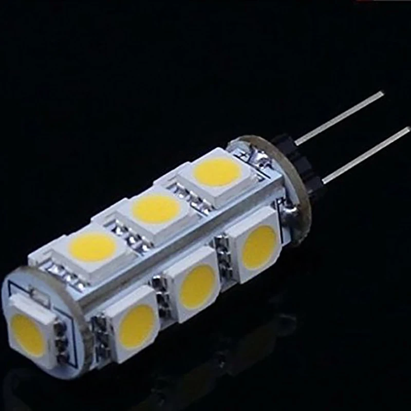 10X теплый белый G4 5050 13 SMD светодиодный домашнего чтения светильник шкаф морской
