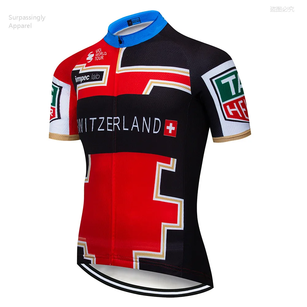 2018 Men's Outdoor Switzerland Cycling Jersey Bike Sportswear Ropa Ciclismo Bicycle Sports Clothing Wear MTB | Спорт и