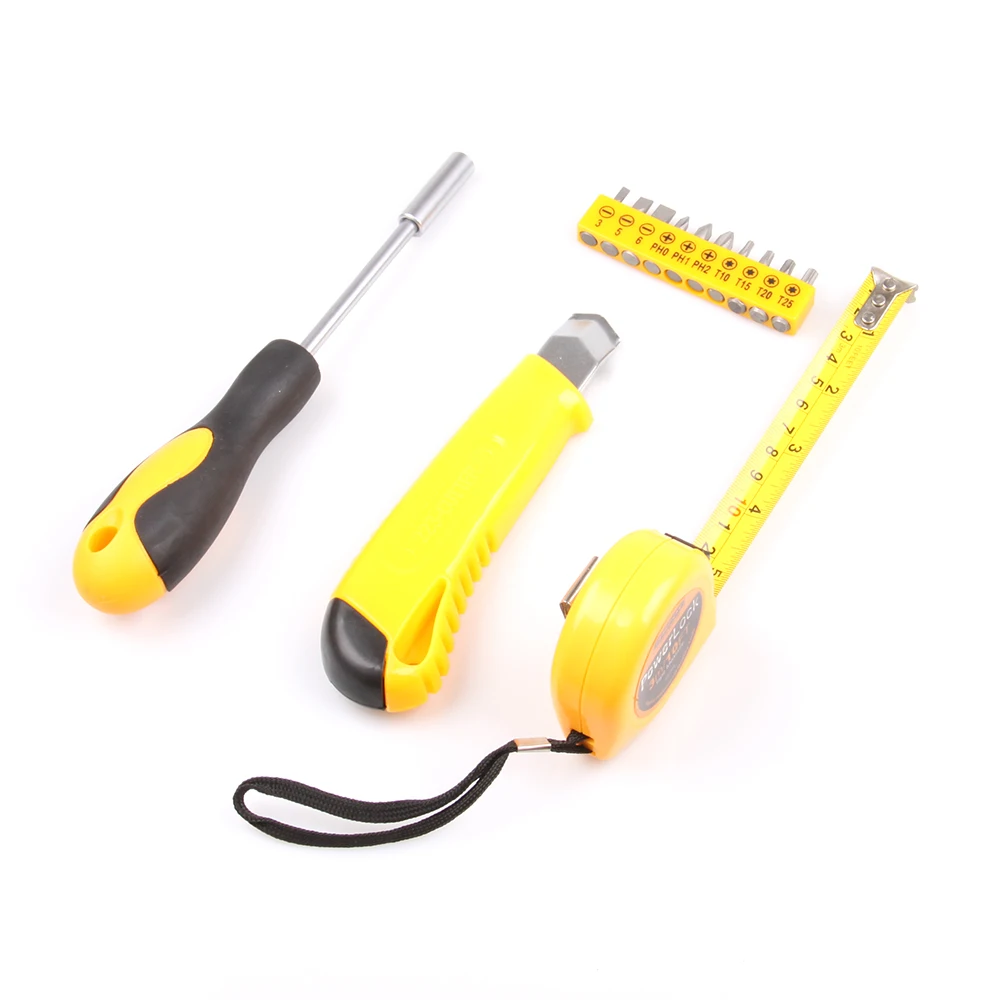 13 шт. многофункциональный набор инструментов Отвертка Набор бит лента мерная