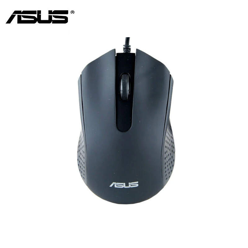 Проводная игровая мышь ASUS AE 01 USB оптическая эргономичная черная для ноутбука и