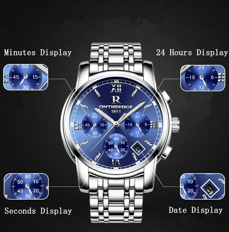 Relojes Hombr новые брендовые Роскошные спортивные кварцевые часы для мужчин 6 шесть