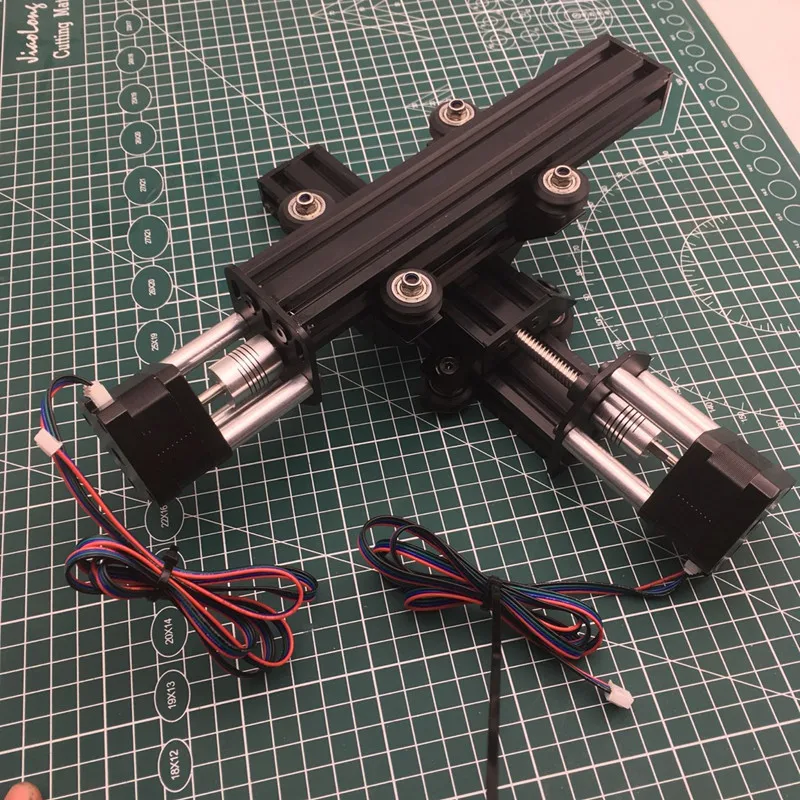 

1 комплект алюминиевый V-слот ACME cnc-xy-Настольный привод