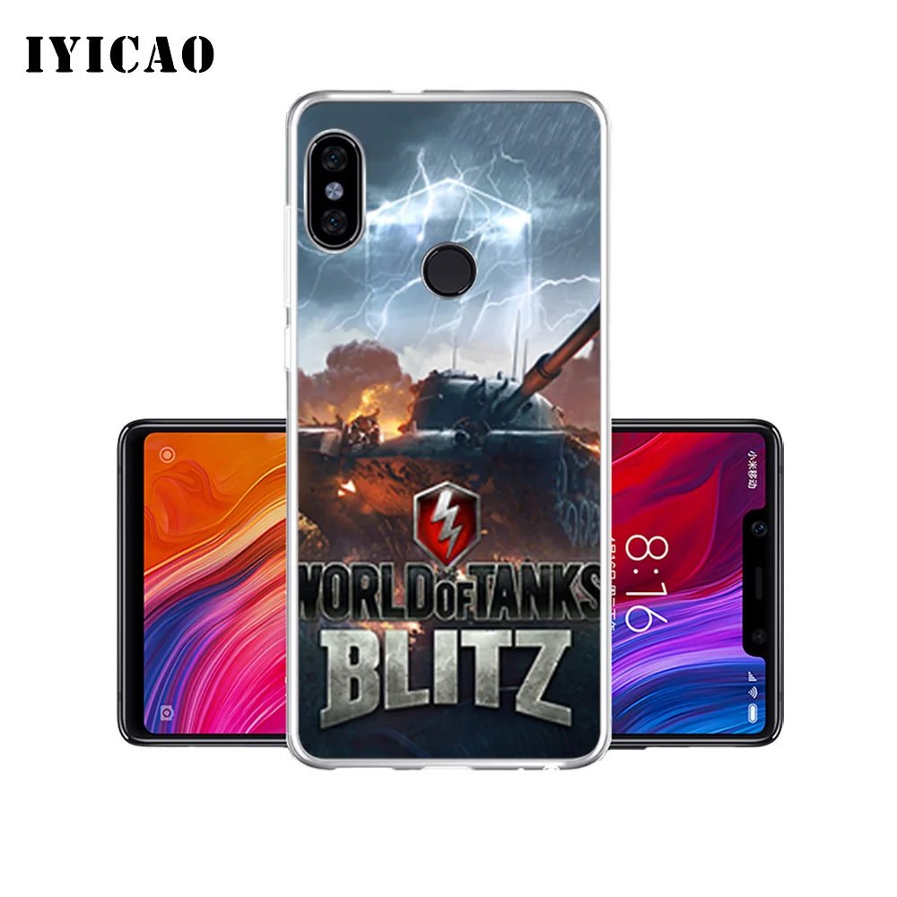 IYICAO игровой чехол World of Tanks мягкий силиконовый для телефона Xiaomi Redmi 4A 5A 6A Note 7 6 5 Pro Plus