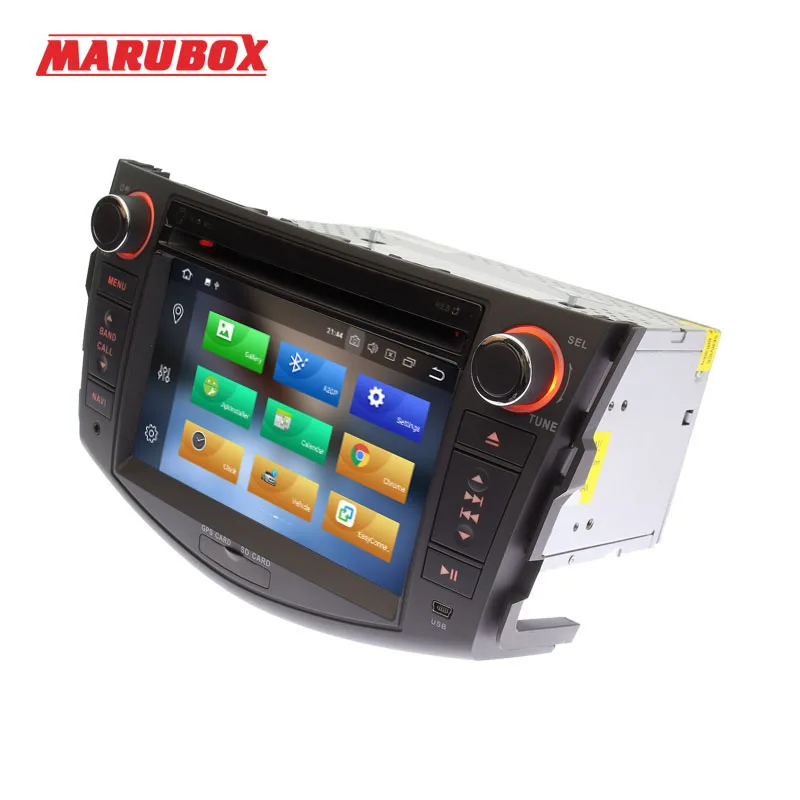 MARUBOX 2Din Восьмиядерный 4G ram Android 8,0 для Toyota RAV4 2005-2013 Автомобильный мультимедийный плеер " ips сенсорный экран DVD Радио 7A106PX5
