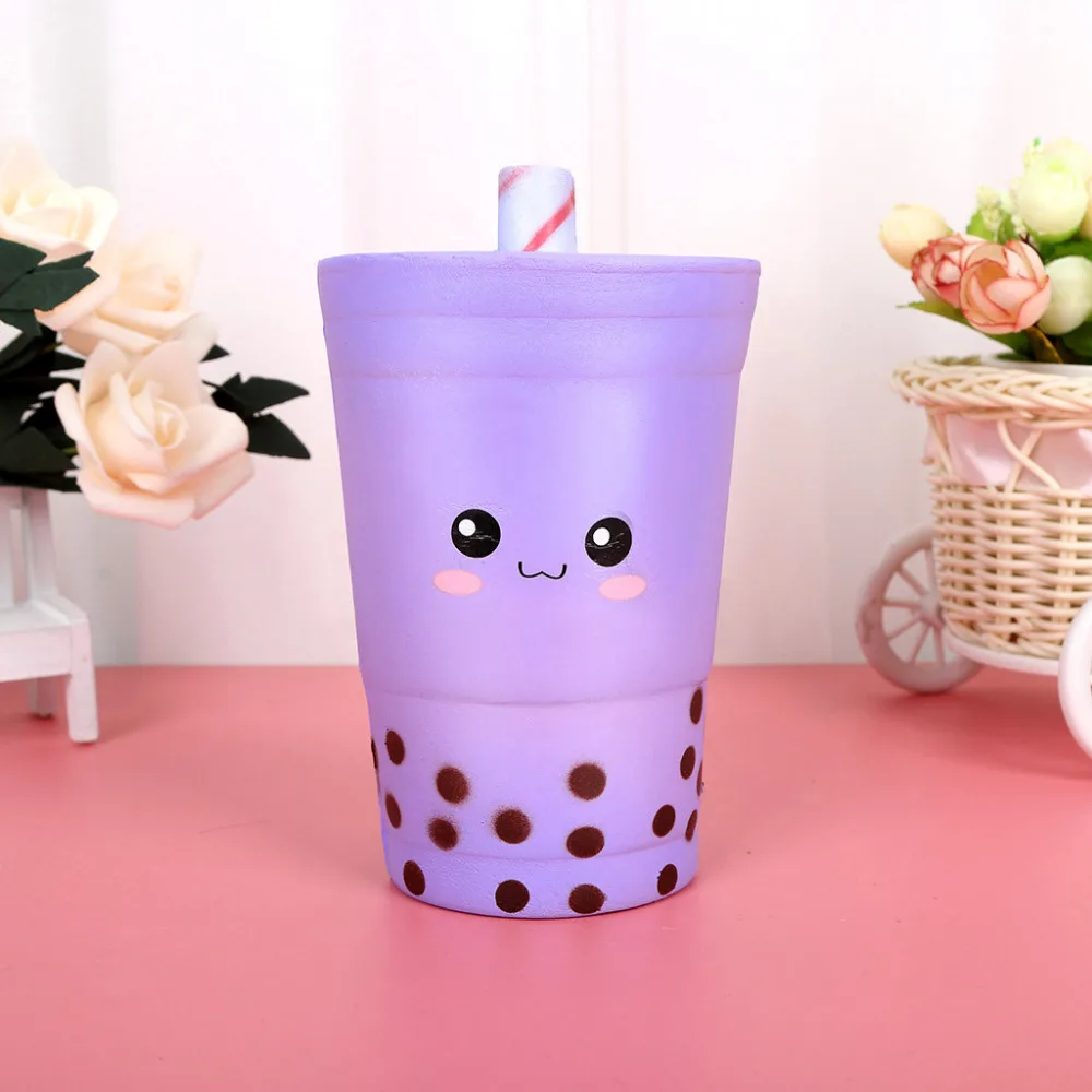 Jumbo мягкое милое молоко Мягкое снятие Стресса Игрушка Забавная детская игрушка чашки крем ароматизированные медленно расправляющиеся мягкие игрушки очаровательная игрушка Feb18