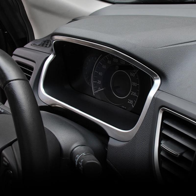 Для Хонда сrv CR V 2012 2013 2014 2015 2016 ABS Матовый хром приборной панели декоративная рамка
