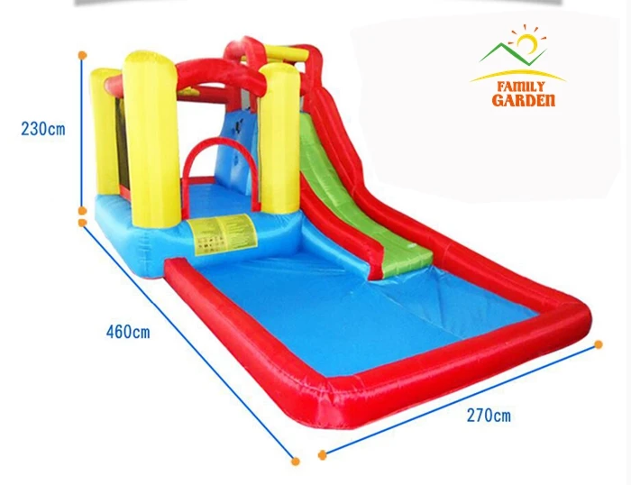 Детская надувная горка бассейн Прыгун домик надувной замок|big water slide|big inflatable
