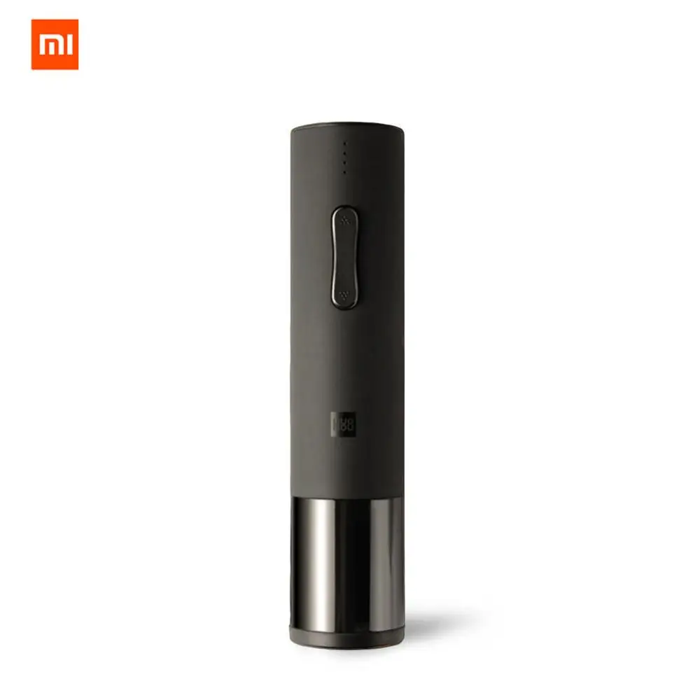 bottle Opener Xiaomi Mijia Huohou, автоматическая открывалка для бутылок красного вина, набор, Электрический штопор с фольга, резак, пробковый инструмент - Цвет: bottle Opener