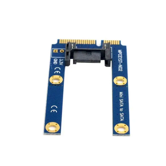 CY Chenyang SATA 7 контактный жесткий диск PCBA до 50 мм Mini PCI E mSATA SSD Удлинительный