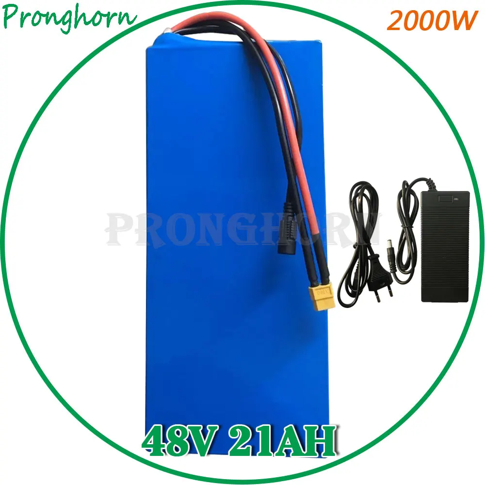Высокая Мощность 2000W 48 V 20AH Электрический велосипед Батарея 48 V 20AH для е-байка Батарея 48 Вольт литиевая батарея Батарея с 50A BMS 5A зарядное устройство налог