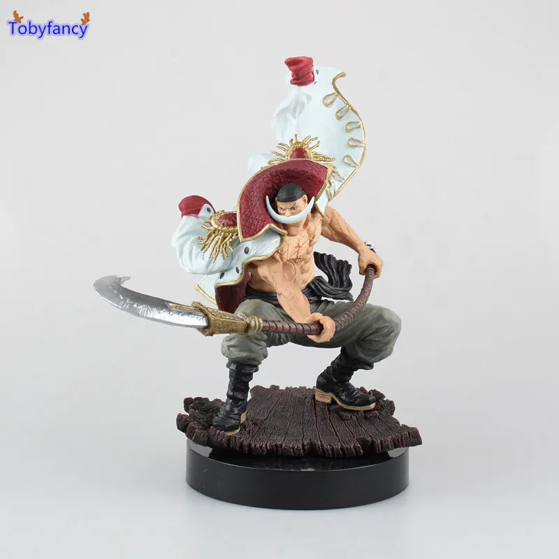 Tobyfancy Одна деталь фигурку Белоуса Пираты Эдвард Ньюгейт ПВХ Onepiece Scultures тег