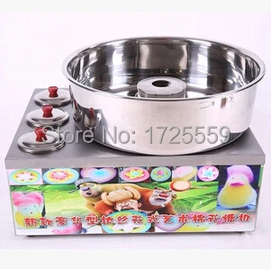 Машина из нержавеющей стали для производства хлопковой конфеты миниатюрная