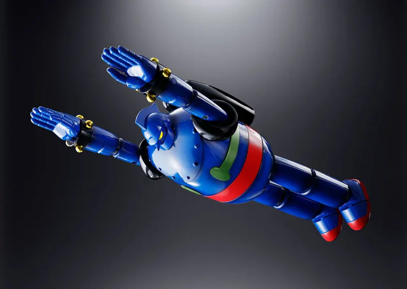Подлинная BANDAI духи душа Chogokin GX-24R Tetsujin 28-go(1963) песня в комплекте версия Tetsujin 28-go фигурку