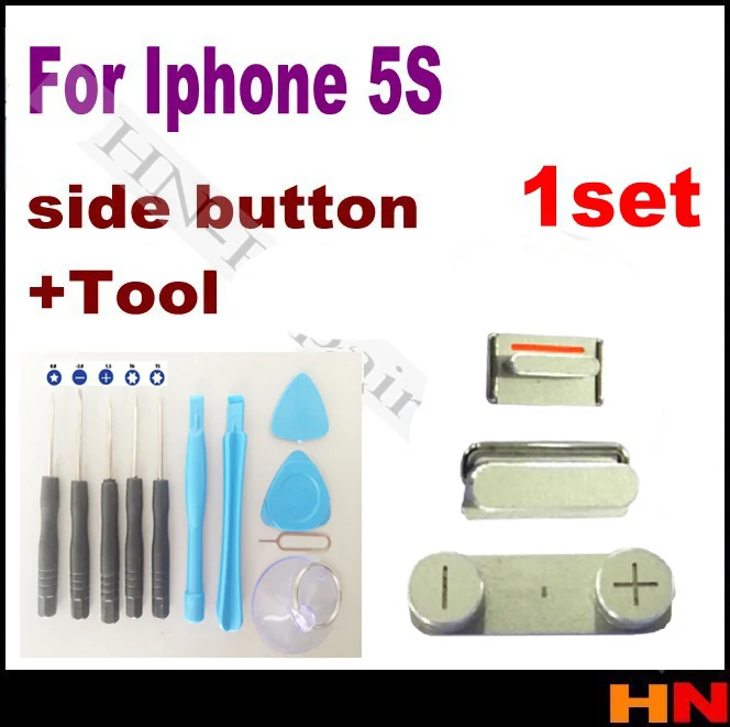 Боковая кнопка питания для iPhone 1 комплект регулировки громкости + отключения