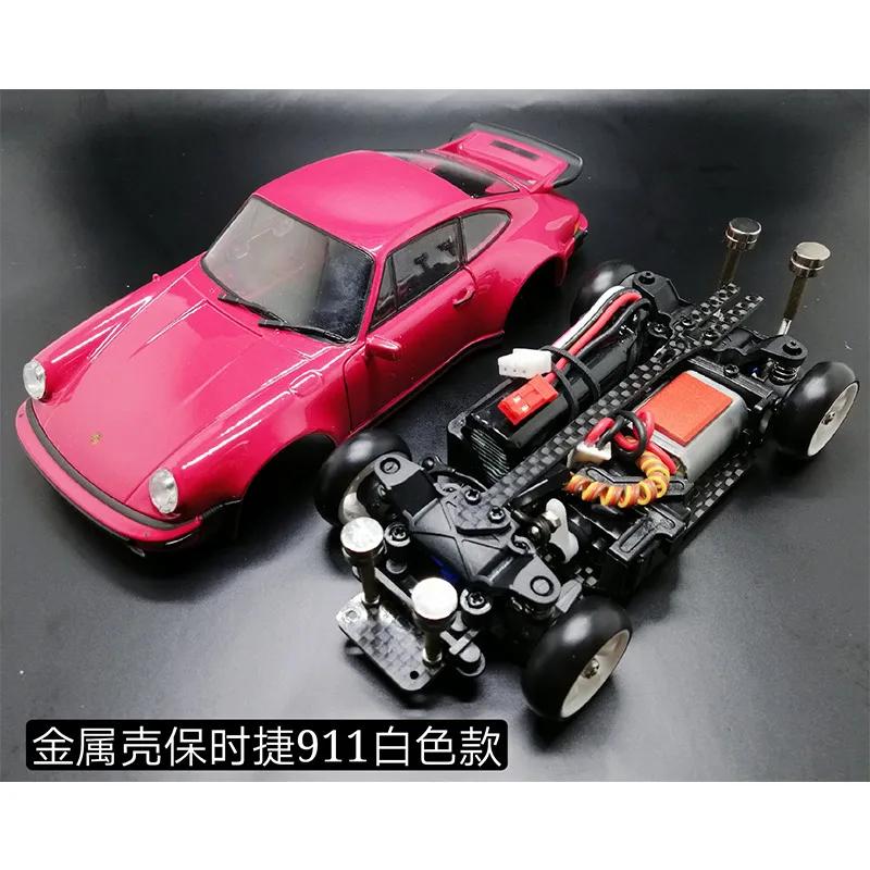 Brushed version 6 MINI-Q6 RTR 1/28 обновленная версия металлические отличия POM шины четыре привода дрейф углеродного волокна гоночная, матовая бесщеточный ру автомобиль - Цвет: Brushed version 6