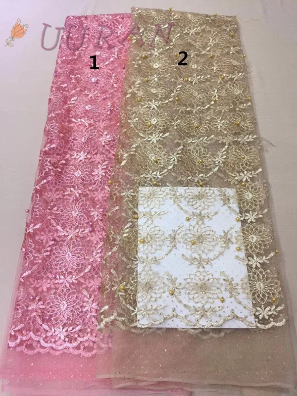 Уникальные Африканские кружева свадебные сетчатые высокого качества