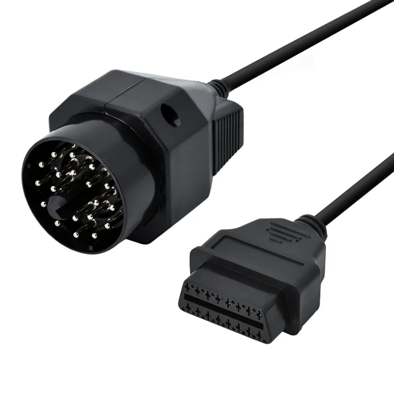 Maozua 5 шт. Подходит для BMW 20 Pin OBD2 кабель к 16 Женский Кабель OBDII 20Pin подходит e35 e36 X5 Z3
