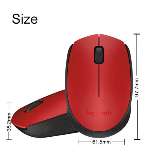 Беспроводная оптическая игровая мышь Logitech M170 2 4 ГГц|gaming mice|mouse mini wireless2.4ghz wireless mouse |