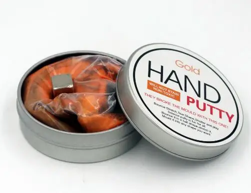 Ручная замазка DIY слайм Пластилин резиновая грязь красочный золото | Игрушки и