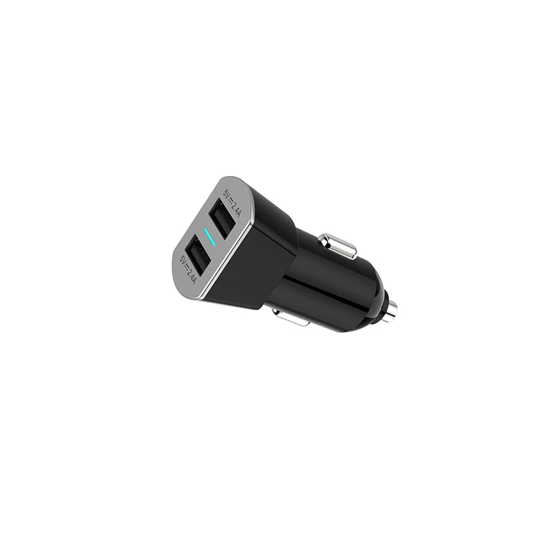 DHEVXM Universal Mini Car Charger 5V 4.8A Wireless Quick Charge Dual USB Ports For Mobile Phone Accessories | Автомобили и