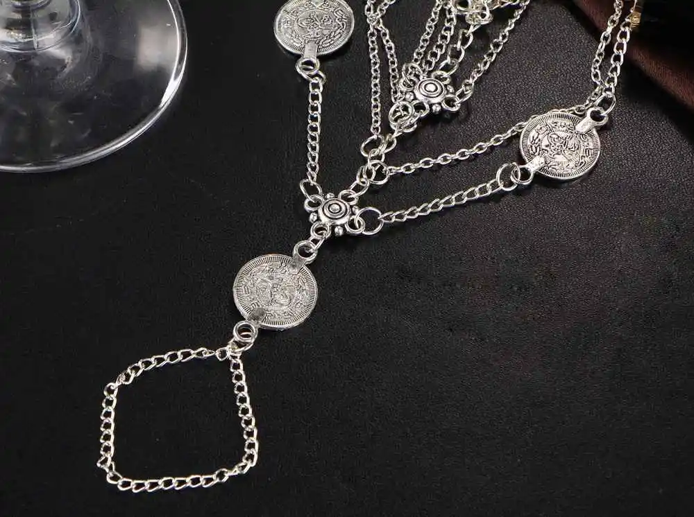 Boho, цепочка на лодыжке, браслет с кисточками, Коачелла, монета, ножной браслет, Halhal Toe, вязаные босоножки, пляжные ювелирные изделия, Tobillera