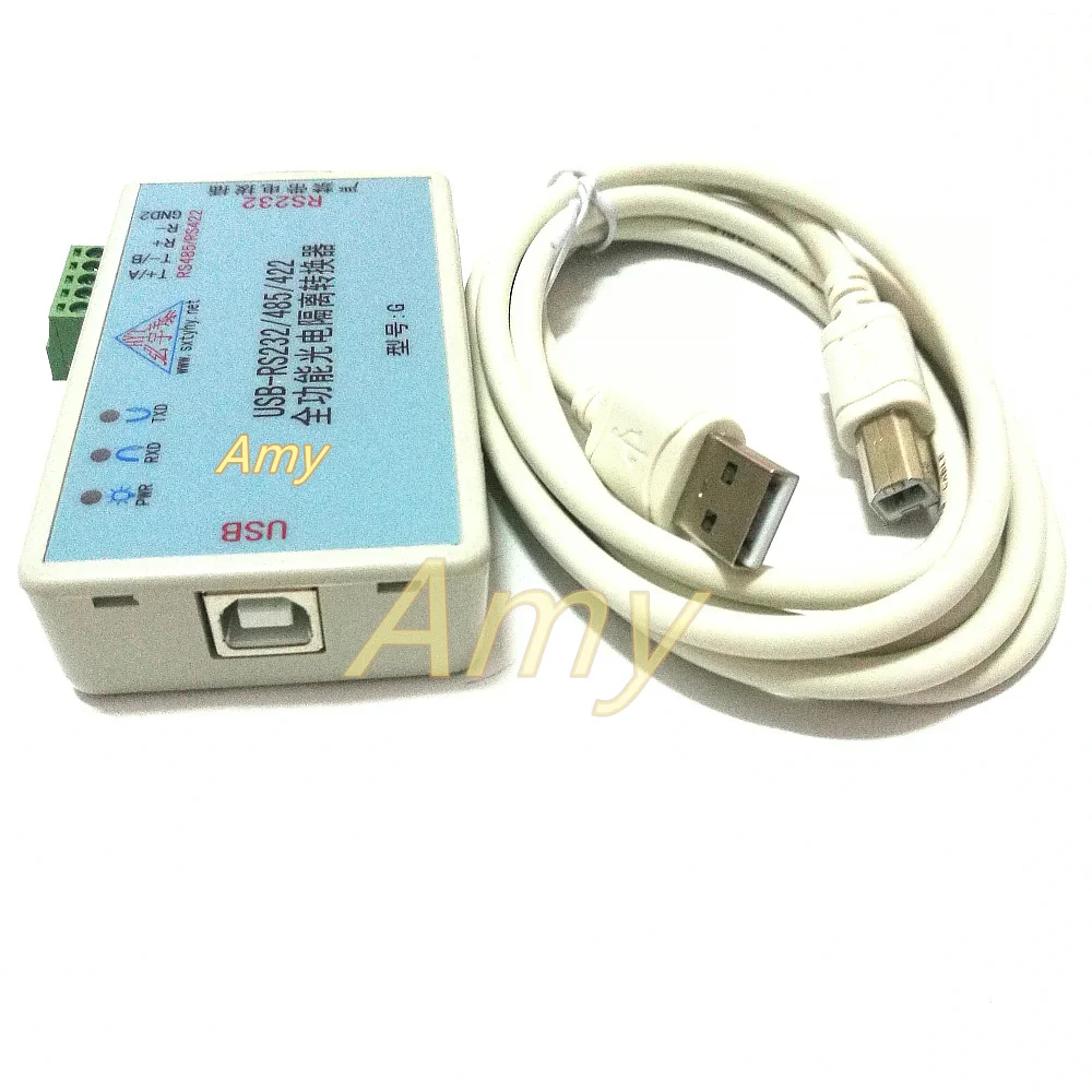 USB к RS232/422/485 полнофункциональная Улучшенная фотоэлектрическая изоляция DB9 pin