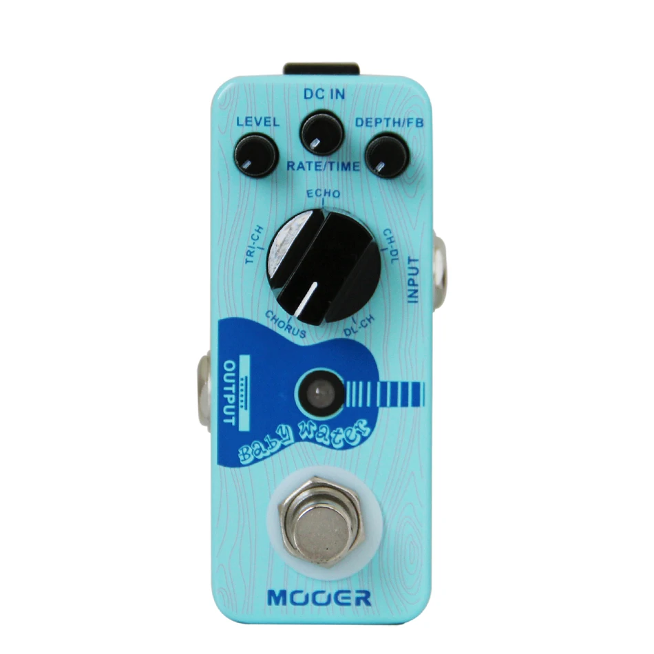 Mooer Детские высококачественные гитарные цифровые эффекты педаль с