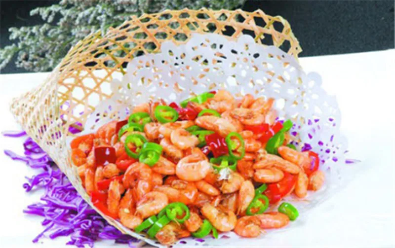 Ручной работы бамбуковая сетка паровой коврик тарелка суши морепродукты мясо украшение тканый коврик для столов овощи хлеб складная корзина вкладыши стойки