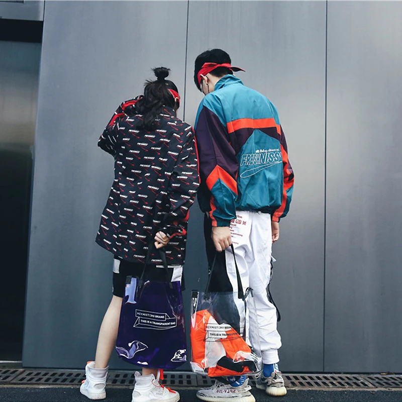 Youda модная уличная стильная сумка-мессенджер из прозрачного ПВХ материала сумки